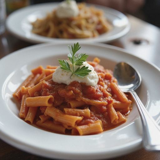 Penne arrabbiata